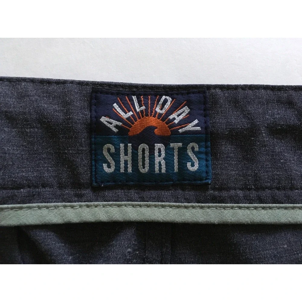 Faherty All Day Shorts Version 2.0 Mens 33 x 9 DrawString Performance Charcoal